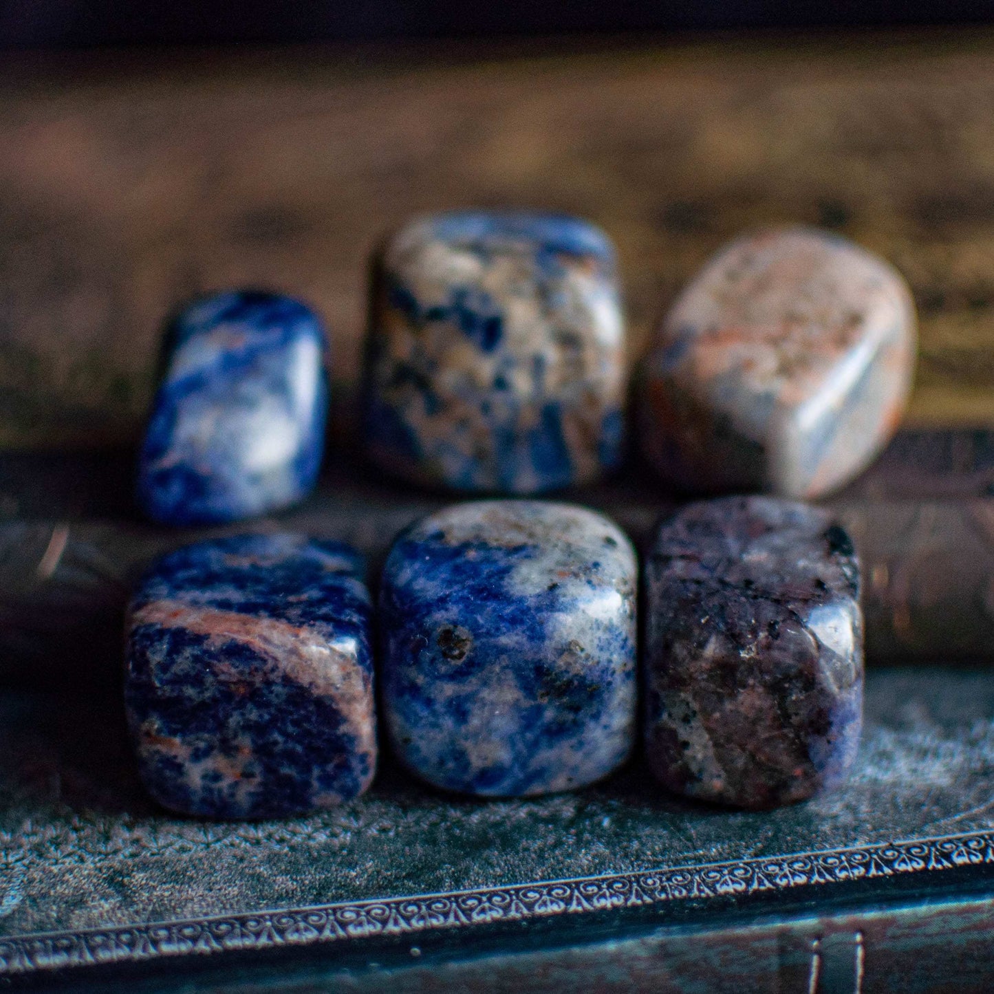 Sodalite | Pierre Roulée Cube