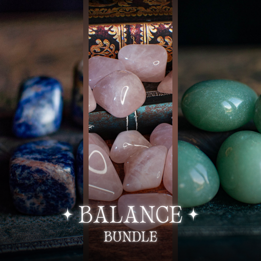 Sodalite, Aventurine et Quartz rose | Lot de 3 pierres - Les pierres de la Balance