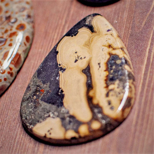Cabochon | Schalenblend Sphalérite avec Wurtzite