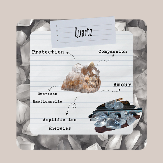 Pendentif | Quartz / Cristal de roche